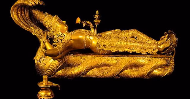  Tượng thần Visnu. 