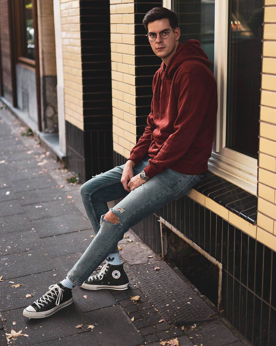 Những kiểu áo hoodie được nam thanh nữ tú cực yêu thích trong mùa đông ảnh 15 thu dong nay cac cap tinh nhan hay dien nhung kieu ao hoodie doi vua dep vua am ap - 16