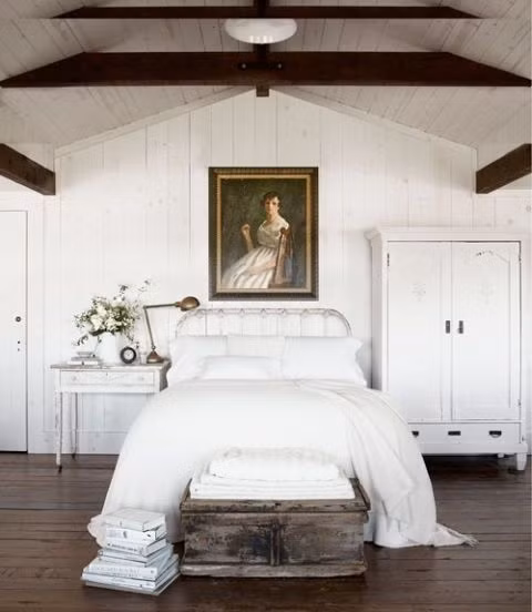 20 mẫu phòng ngủ tông màu trắng đẹp hút hồn ai lại tinh tế, nhẹ nhàng ai cũng thích mê