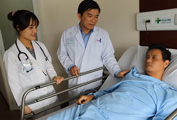 Bệnh nhân hồi phục sau cuộc mổ. Ảnh: P.T