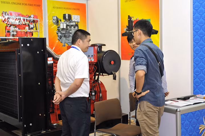 Tại CA-MEXPO 2017 có hàng nghìn máy móc cơ khí - điện tử được trưng bày 