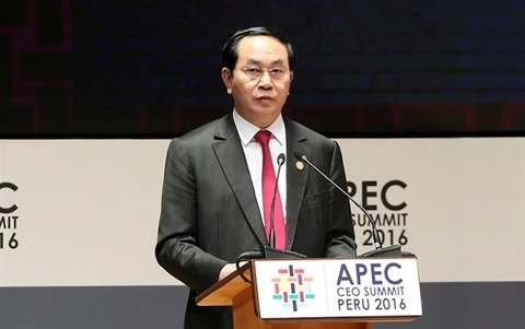 Chủ tịch nước phát biểu nhân việc Việt Nam là chủ nhà APEC 2017