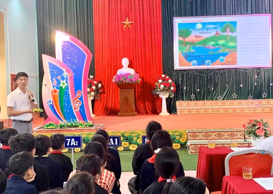 Lạng Sơn nâng cao ý thức bảo vệ môi trường cho học sinh người dân tộc thiểu số.