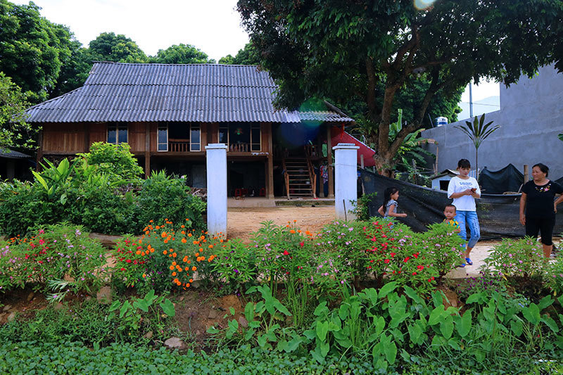 Rực rỡ sắc hoa những con đường ở Yên Bái ảnh 14 Đẹp nao lòng những con đường rực rỡ sắc hoa ở Yên Bái