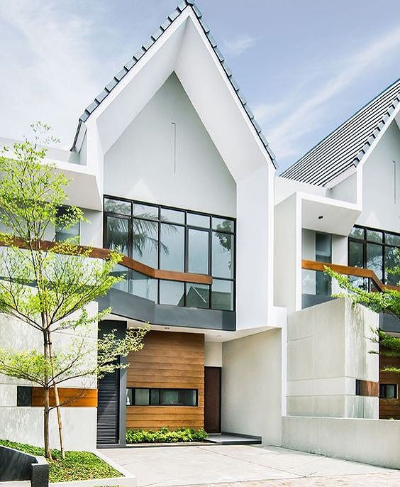 Mẫu nhà mái tam giác phá cách vẫn đẹp mê mẩn - ảnh 7