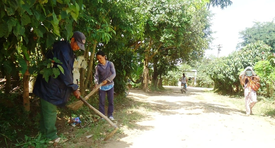 Điểm sáng “Làng văn hóa môi trường” trên vùng đất đỏ