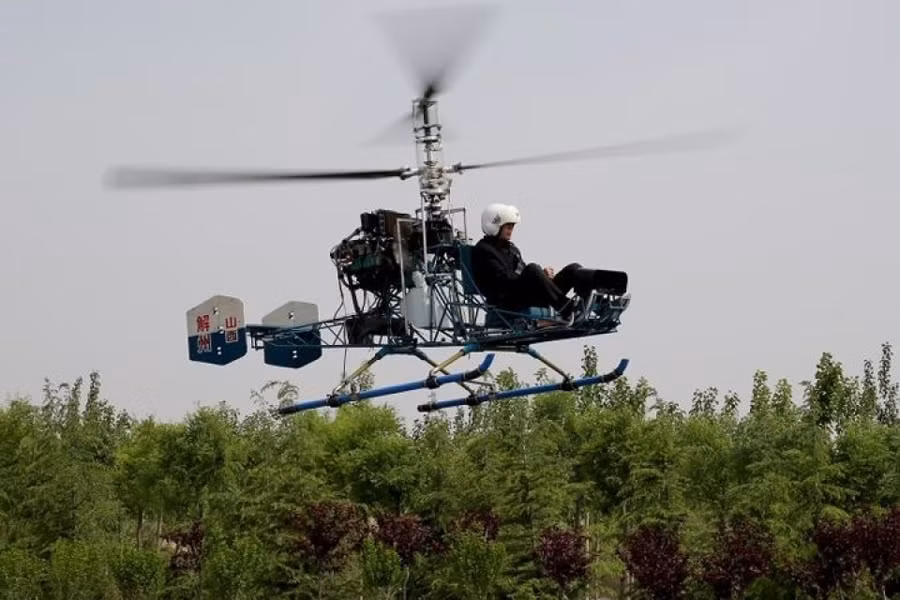 nong dan trung quoc tu che may bay tau ngam