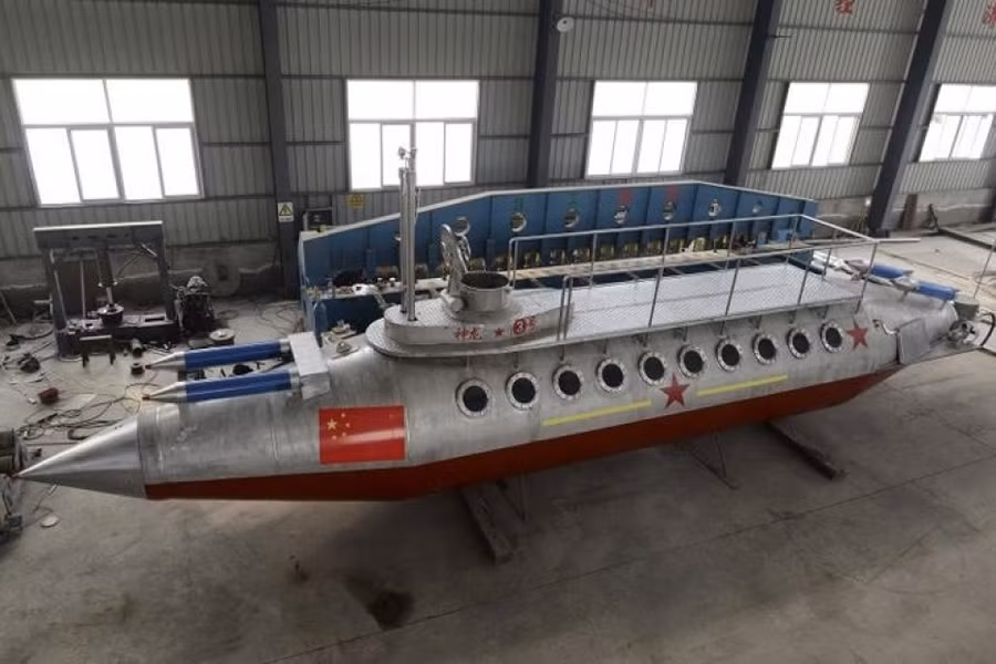 nong dan trung quoc tu che may bay tau ngam