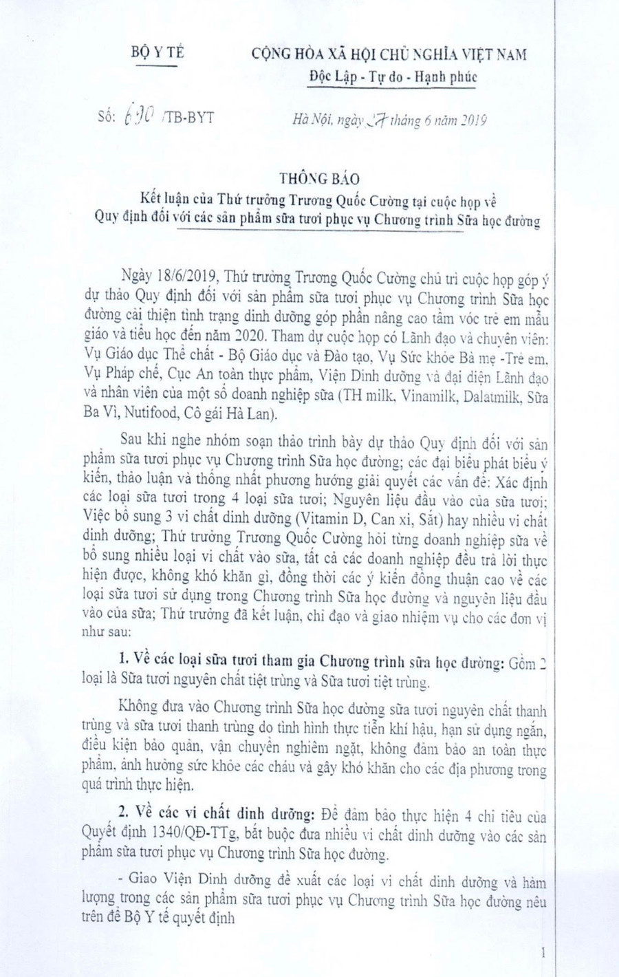 Chuyện lạ ở Bộ Y tế: Vụ trưởng “to hơn” Thứ trưởng? ảnh 1 tb-ket-luan-1-1748