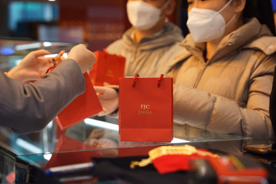 Đa dạng các sản phẩm vàng trang sức trong ngày vía Thần Tài ảnh 7