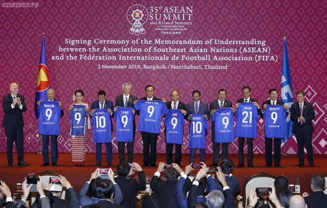 Quyền đăng cai World Cup 2034 là một phần của Hội nghị Cấp cao ASEAN hồi đầu tháng 11 Quyền đăng cai World Cup 2034 là một phần của Hội nghị Cấp cao ASEAN hồi đầu tháng 11