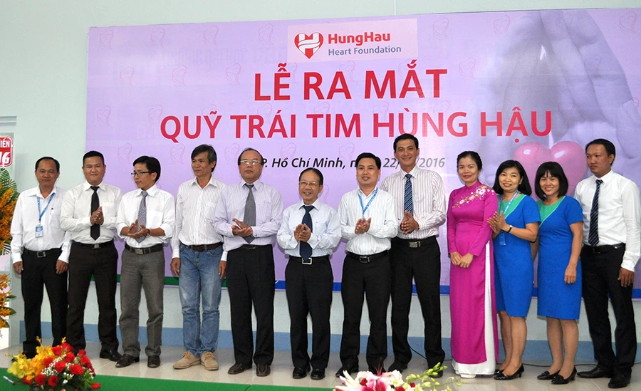 Quỹ từ thiện- “Trái tim Hùng Hậu” chính thức thành lập