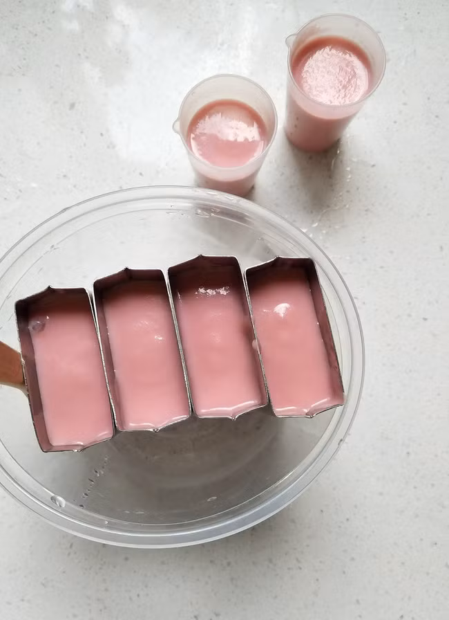 Nắng hanh hao làm kem đào mát lạnh ăn quá đã! - Ảnh 3.