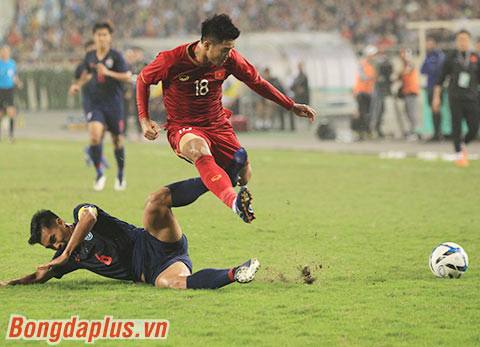 Việt Nam được xếp ở cặp đấu "mâm trên" so với Thái Lan - Ảnh: Phan Tùng.