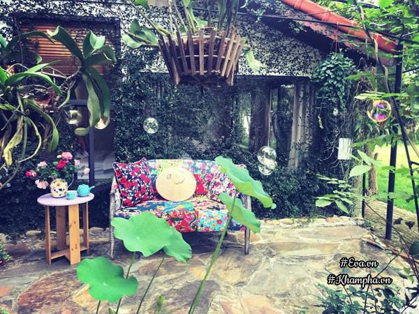 Nhà vườn thơ mộng 3000m² như resort của nữ biên tập viên VTV xinh đẹp - Hình 2 Nha vuon tho mong 3000m² nhu resort cua nu bien tap vien VTV xinh dep-Hinh-2