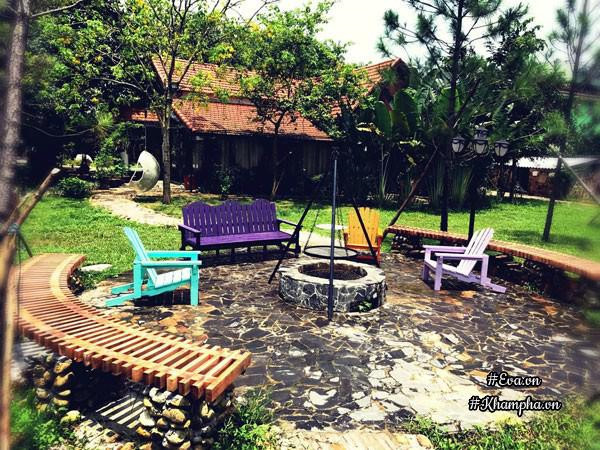 Nhà vườn thơ mộng 3000m² như resort của nữ biên tập viên VTV xinh đẹp Nha vuon tho mong 3000m² nhu resort cua nu bien tap vien VTV xinh dep