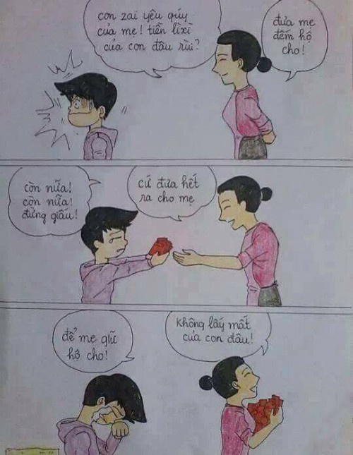 ... khi bỗng nghe câu nói quen thuộc này.