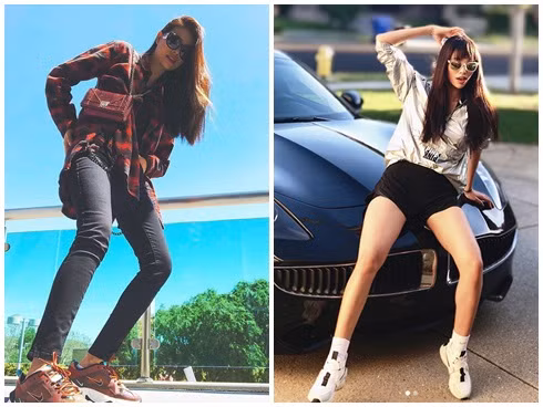 Không còn chút nào gương mặt hoa hậu quốc dân, Phạm Hương biến thành swag girl quá lạ lẫm-4