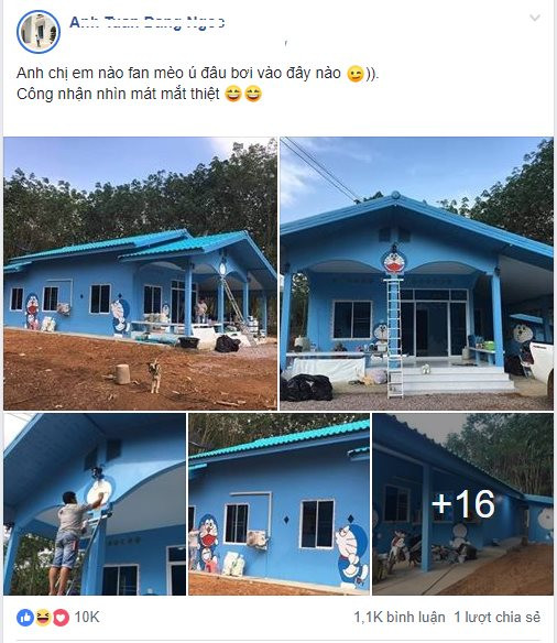 Ngôi nhà tràn ngập Doraemon khiến hội fan cuồng mèo ú “đứng ngồi không yên“ ảnh 1