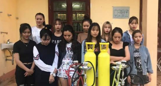 32/34 đối tượng được kiểm tra dương tính với ma túy