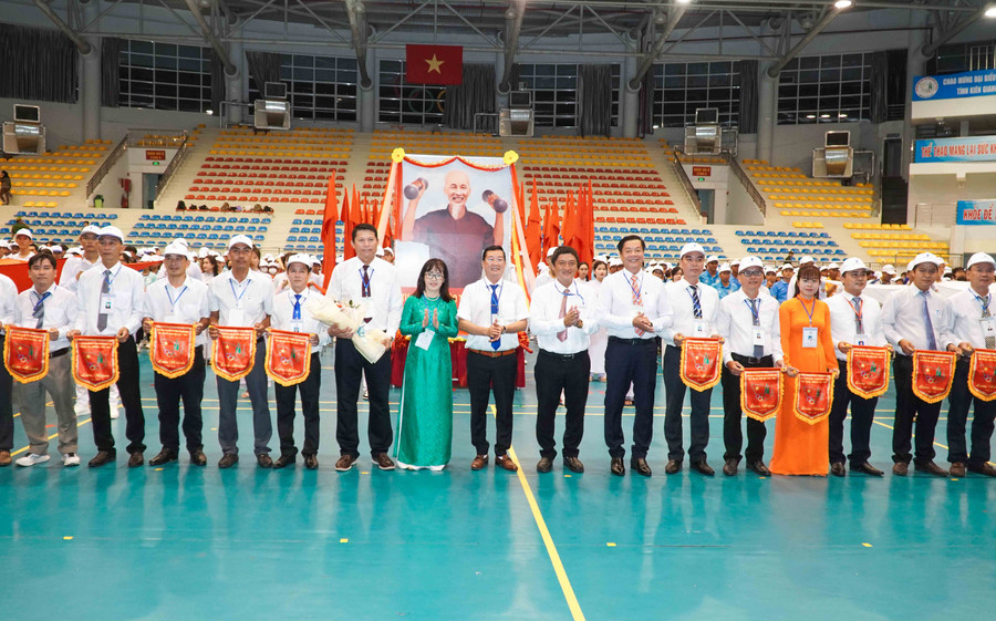 Hội khỏe Phù Đồng tỉnh Kiên Giang lần thứ XIX có 15 phòng GD&amp;ĐT huyện, thành phố tham dự.