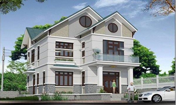 Độc đáo những mẫu nhà 2 tầng mái thái 2019 đơn giản ảnh 12 mau nha 2 tang mai thai 2019 don gian nhung khong kem phan doc dao - 13