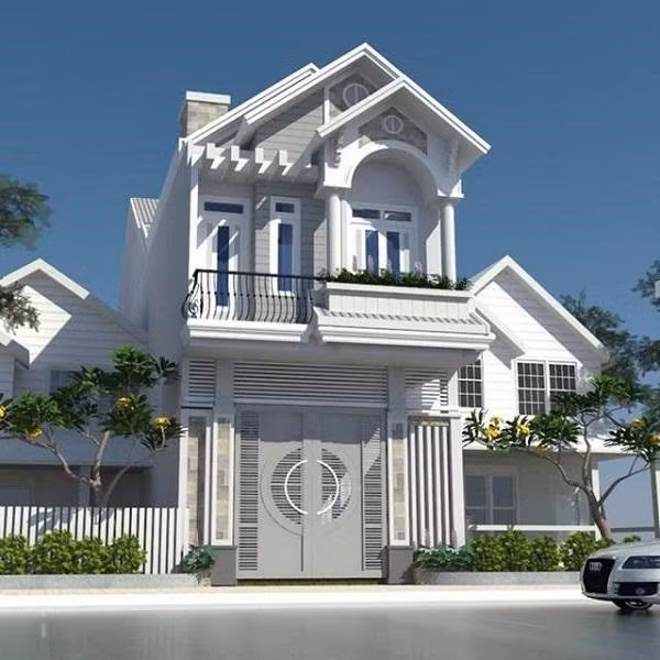 mau nha 2 tang mai thai 2019 don gian nhung khong kem phan doc dao - 11