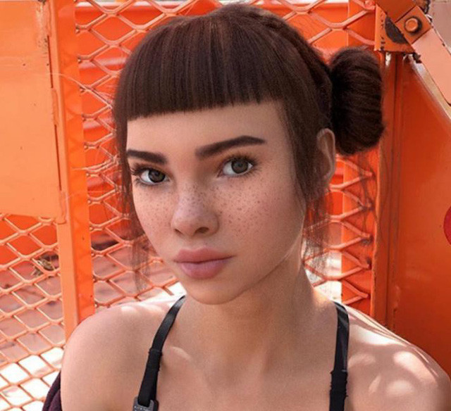 Ngôi sao xinh đẹp Lil Miquela không hề có thực trên đời