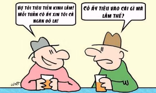 Cách trị vợ tiêu xài hoang phí