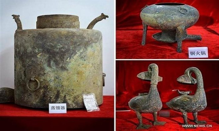Cảnh tượng quá sốc trong mộ cháu trai Hán Vũ Đế ảnh 6 Cảnh tượng quá sốc trong mộ cháu trai Hán Vũ Đế ảnh 6
