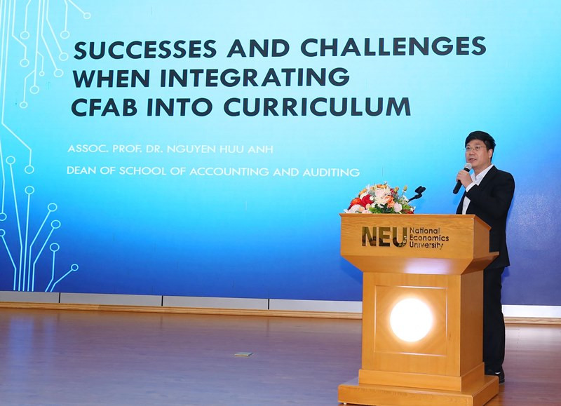 PGS.TS Nguyễn Hữu Ánh - Viện trưởng Viện Kế toán - Kiểm toán, Đại học Kinh tế Quốc dân.