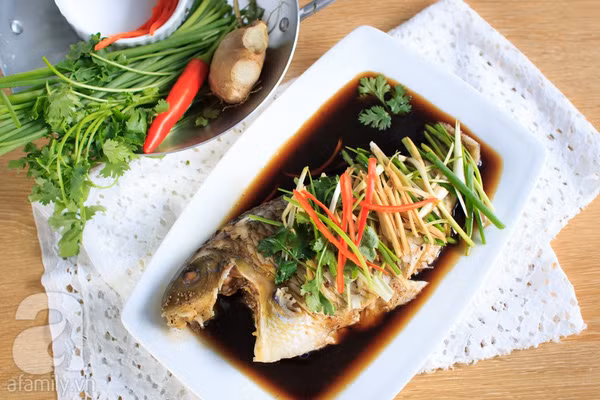Cách làm cá hấp vừa mềm ngon lại thơm phức không hề tanh chút nào ảnh 16