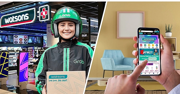 Sự hợp tác giúp người dùng dễ dàng tìm mua các sản phẩm chăm sóc sức khỏe và làm đẹp từ 2.200 cửa hàng của Watsons.