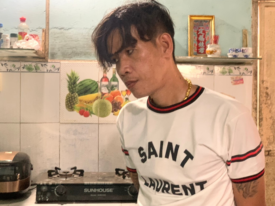 Ken thời điểm bị bắt giữ. Ken thời điểm bị bắt giữ.