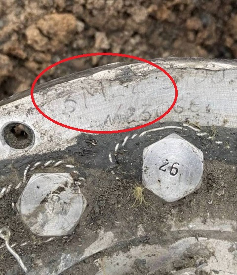 Mảnh vỡ của tên lửa có ký hiệu 3M22 - mã định danh GRAU của tên lửa Zircon Mảnh vỡ của tên lửa có ký hiệu 3M22 - mã định danh GRAU của tên lửa Zircon