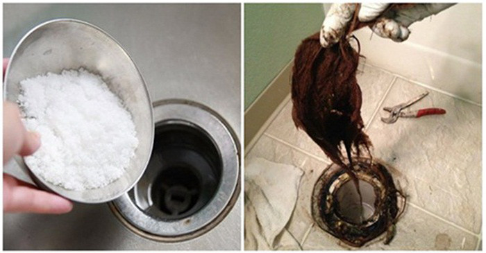 Cống nhà vệ sinh bị tắc do tóc, rác rưởi, chỉ 5 phút đã thông dễ dàng nhờ sử dụng nguyên liệu trong bếp mà nhà ai cũng có - Ảnh 1. Cống nhà vệ sinh bị tắc do tóc, rác rưởi, chỉ 5 phút đã thông dễ dàng nhờ sử dụng nguyên liệu trong bếp mà nhà ai cũng có - Ảnh 1.