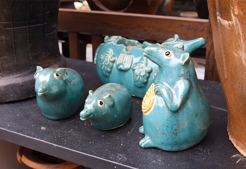 ...Làng nghề làm gốm