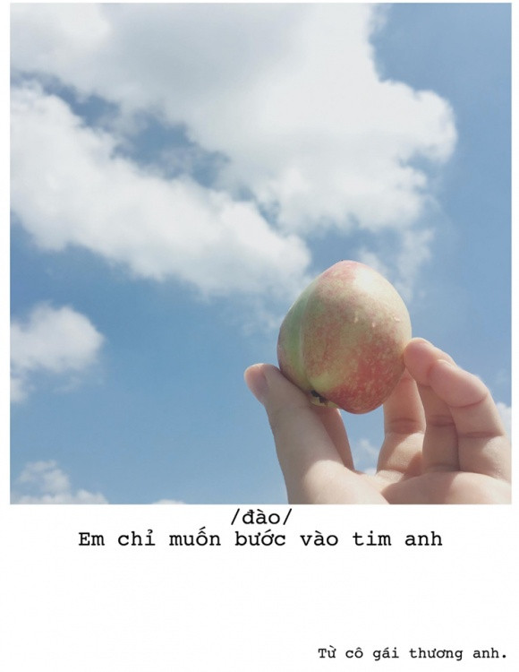 thả thính bằng trái cây 3 thả thính, trào lưu thả thính bằng trái cây, trào lưu thả thính