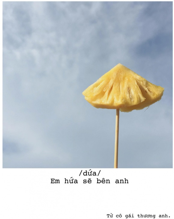 thả thính bằng trái cây 8 thả thính, trào lưu thả thính bằng trái cây, trào lưu thả thính