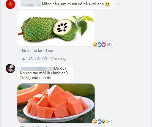 thả thính bằng trái cây 0 thả thính, trào lưu thả thính bằng trái cây, trào lưu thả thính