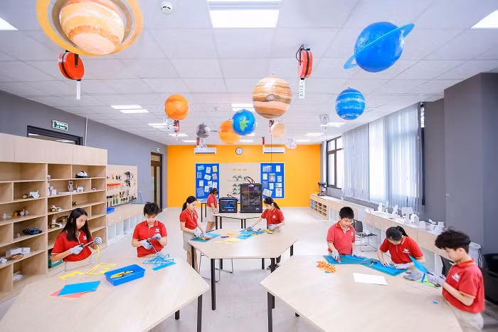 “Mãn nhãn” với không gian sáng chế Innovation Center của học sinh Vinschool