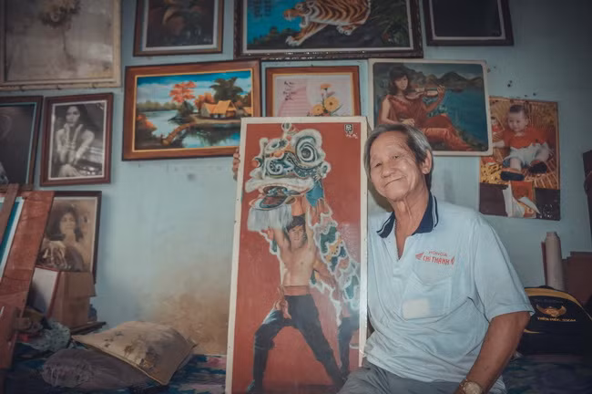 Người vẽ tranh truyền thần cuối cùng ở Cần Thơ