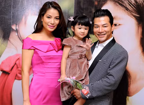 Trương Ngọc Ánh - Trần Bảo Sơn và con gái Bảo Tiên.