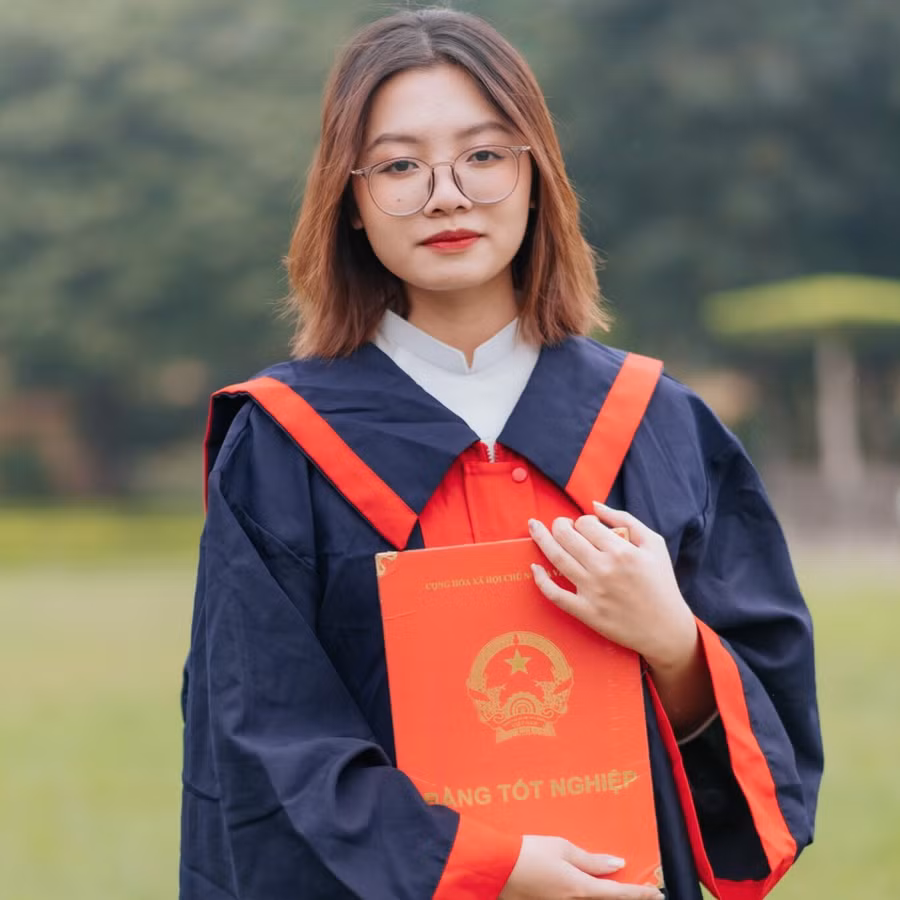 Nguyễn Hương Giang, học sinh Trường THPT Nguyễn Gia Thiều