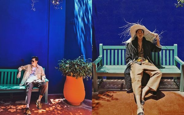 Quang Vinh và Lý Quí Khánh công khai hẹn hò? ảnh 4 Cả hai thay phiên đóng vai nhiếp ảnh gia cho đối phương để chụp hình