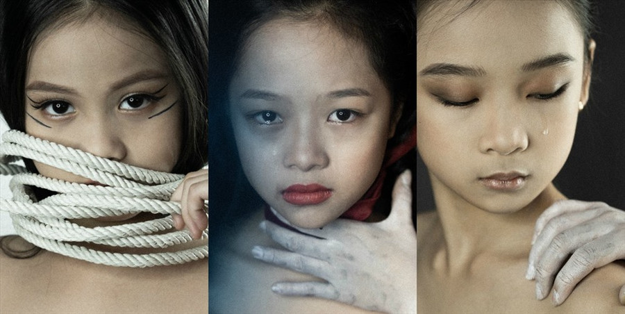 Bộ ảnh lên án bạo lực trẻ em khiến dân mạng dậy sóng ảnh 2 Những tổn thương của bạo lực đem lại là những tổn thương còn mãi. Đó là sợi dây trói chặt mọi ước vọng, mọi tự tin, mọi khát khao vươn xa của mỗi tâm hồn bé bỏng.