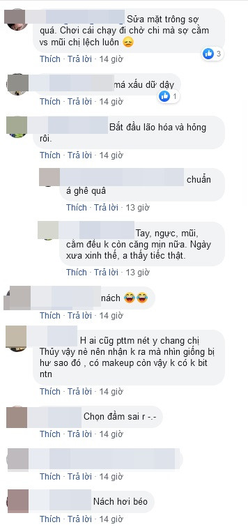 Thu Thủy gây choáng với gương mặt biến dạng, bắp tay ngấn mỡ ảnh 2 Thu Thủy gây choáng người nhìn với gương mặt biến dạng và bắp tay ngấn mỡ-3