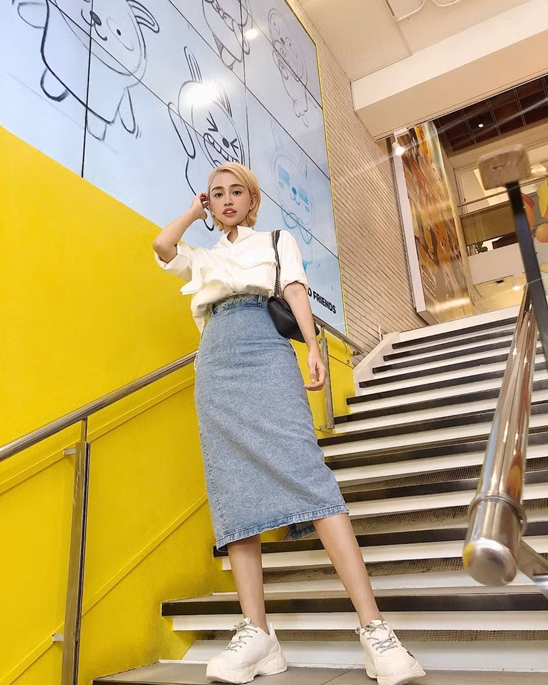 Hương Tràm hết khoe da đẹp đến street style chất lừ ở Mỹ - Sĩ Thanh lên đồ chói chang ngày hè-9