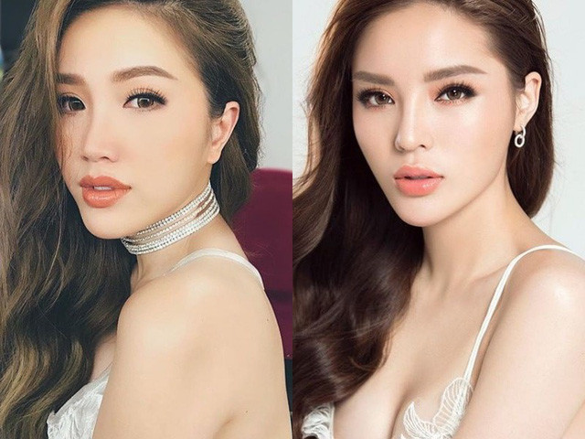 10 cặp nghệ sĩ Vbiz không "bà con họ hàng" nhưng lại giống nhau đến khó tin ảnh 9 Vốn chẳng có sợi dây liên kết nào nhưng thời gian gần đây, cứ hễ khen ngợi nhan sắc của Kỳ Duyên thì liền đó sẽ đặt lên bàn cân là Bảo Thy chứ không phải sao nữ nào khác.