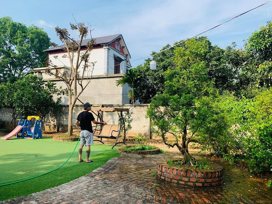 Hồng Đăng thu hoạch cả ô tô sấu, xoài ở nhà vườn 1.300m2 ảnh 6 Hồng Đăng thu hoạch một ô tô sấu, xoài ở nhà vườn 1.300m2